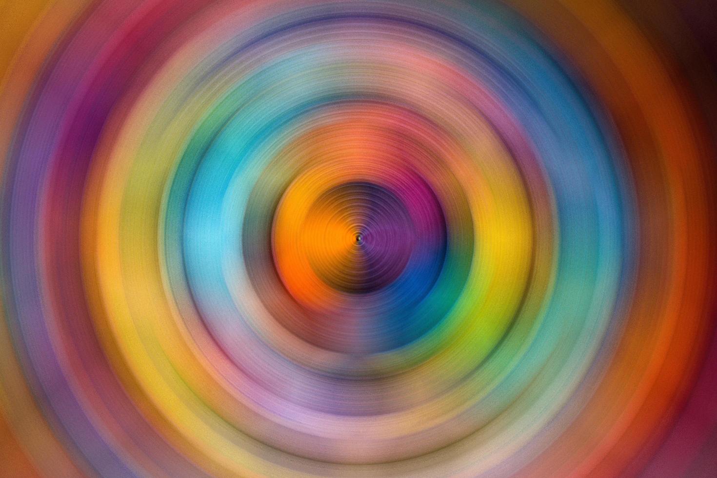 Circle colorful blur graphic effects background photo
