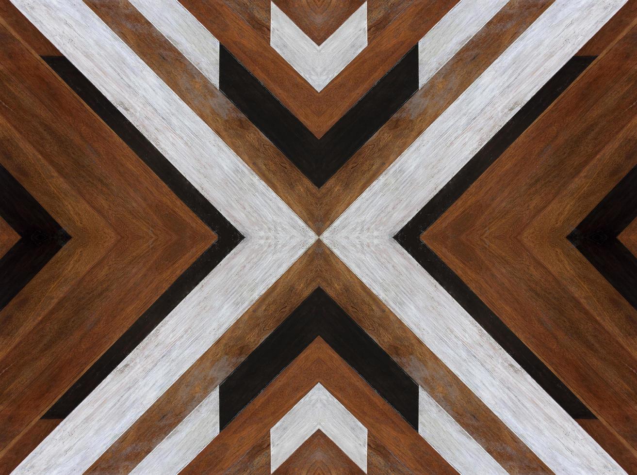 Multicolor wooden floor pattern background photo