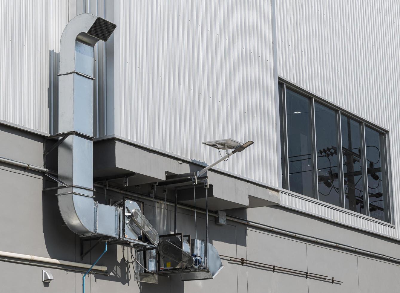 Industrial air conditioning and ventilation system photo