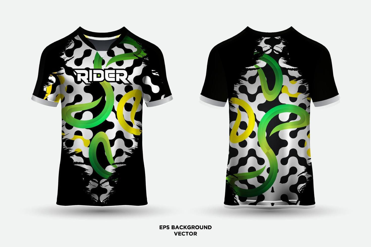 Wonderful jersey design suitable for sports, racing, soccer, gaming and e sports vector. vector