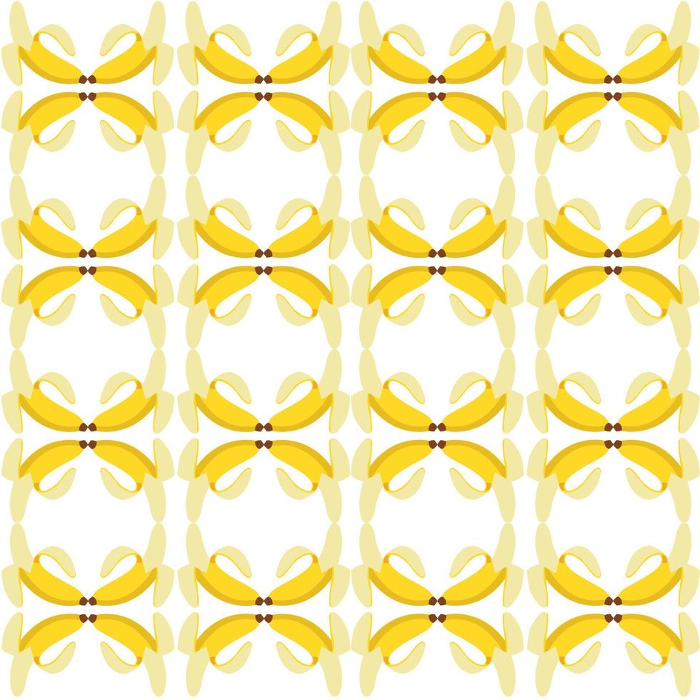 Banana seamless pattern vector
