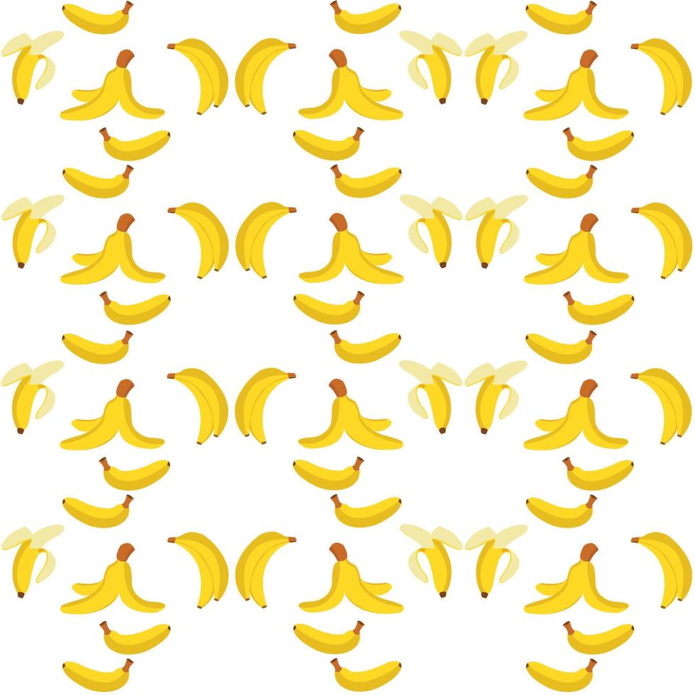 Banana seamless pattern vector