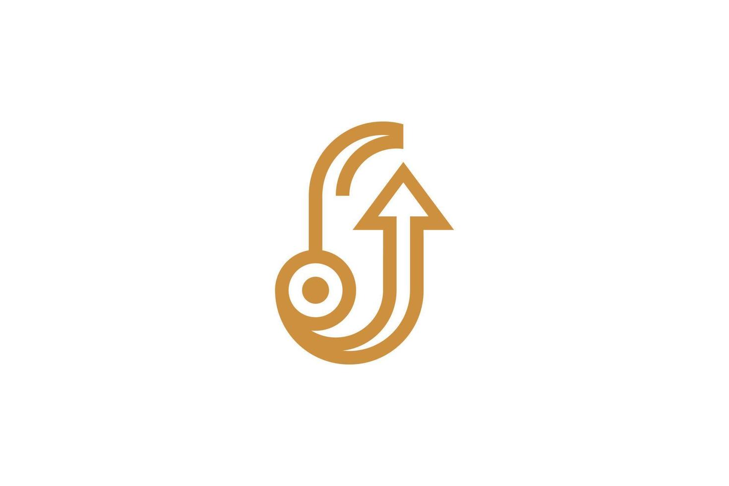 Luxury Letter J Logo vector