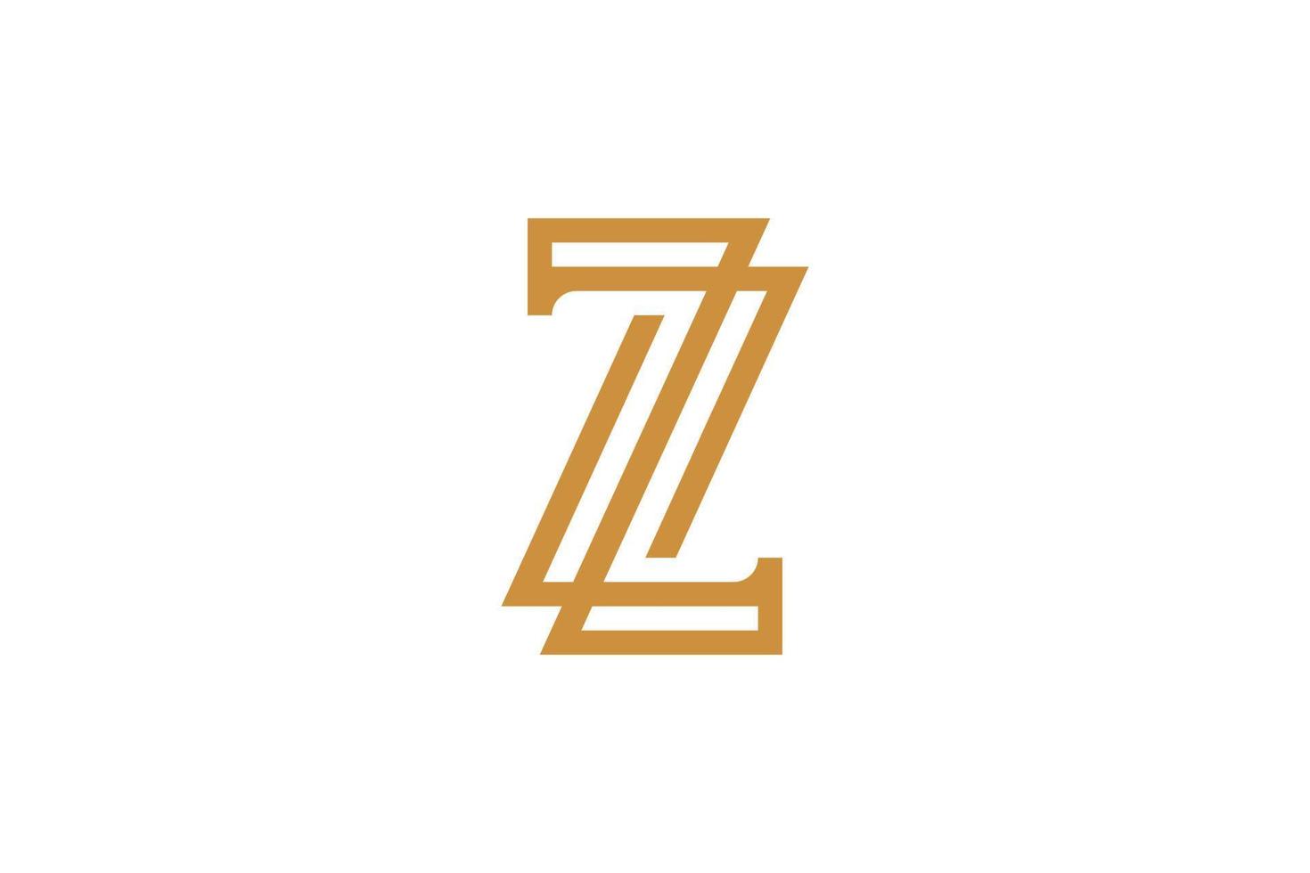 Creative Initial Z Monogram Logo vector