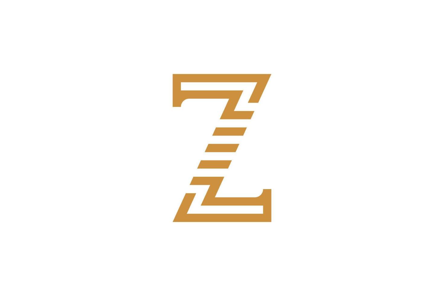 Creative Initial Z Monogram Logo vector