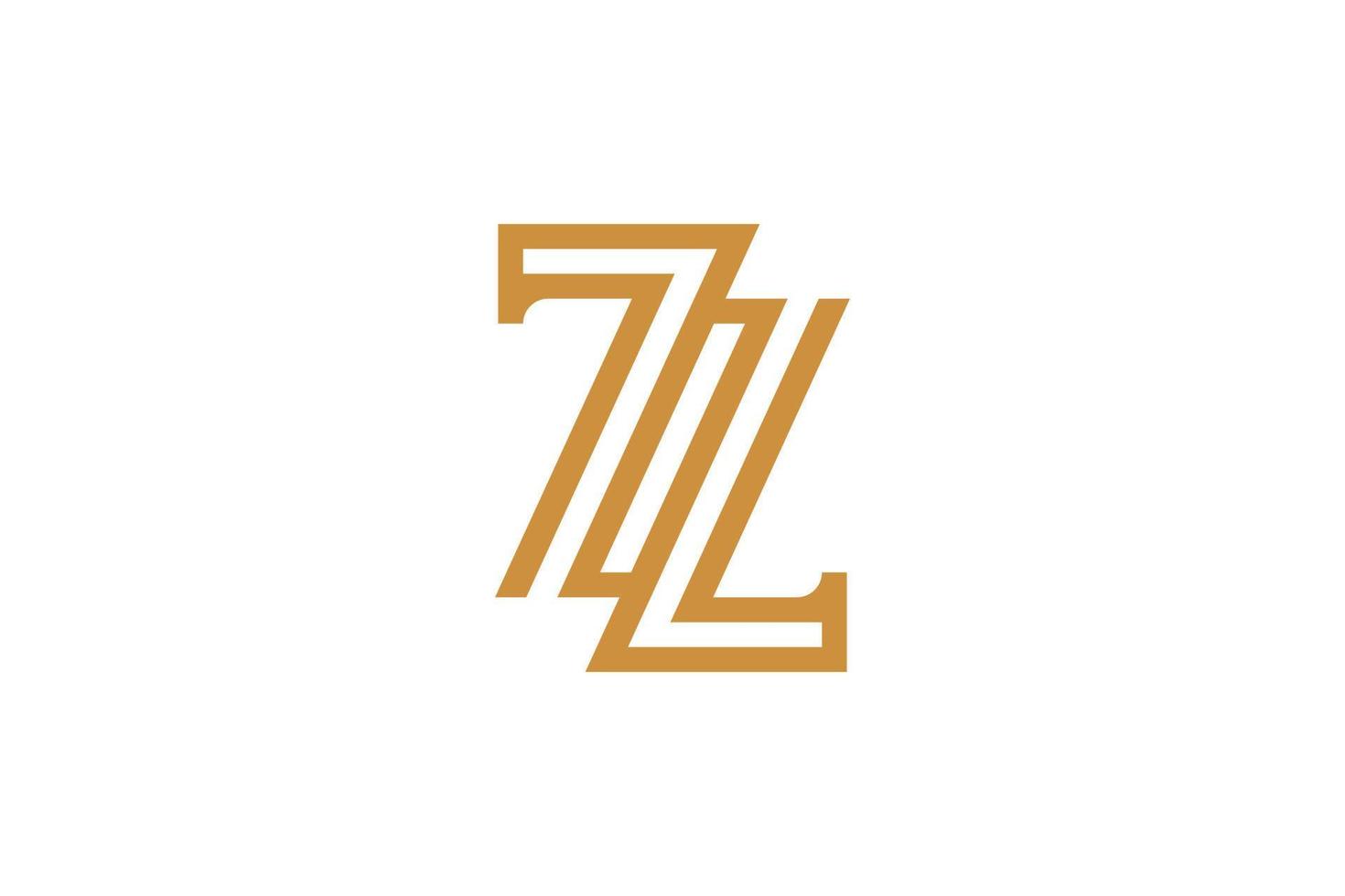 Creative Initial Z Monogram Logo vector