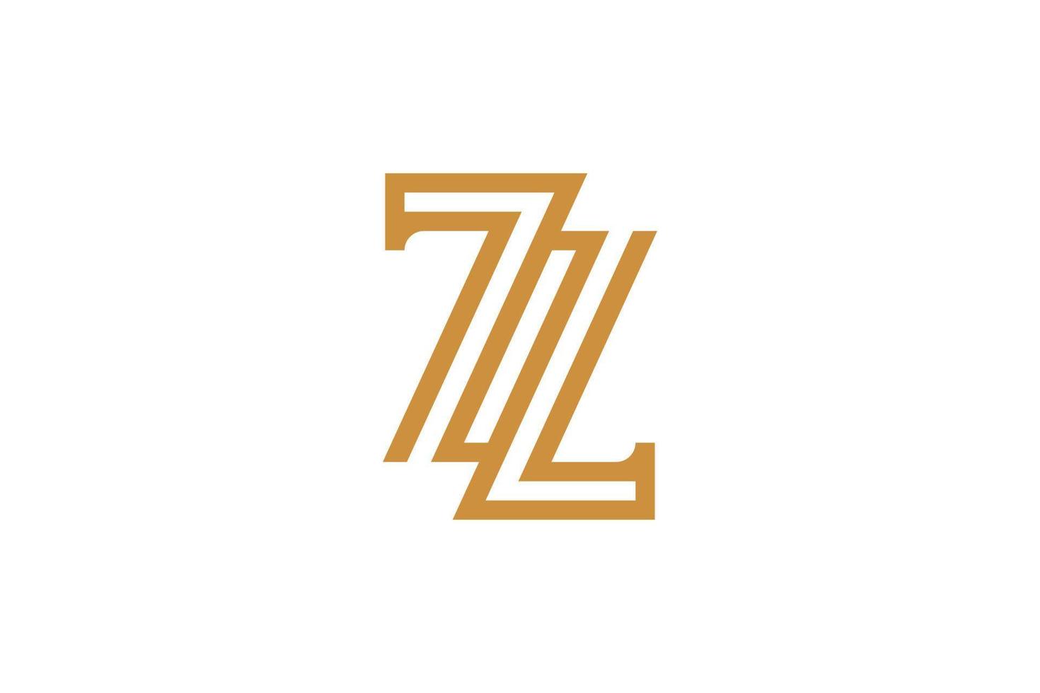 Creative Initial Z Monogram Logo vector