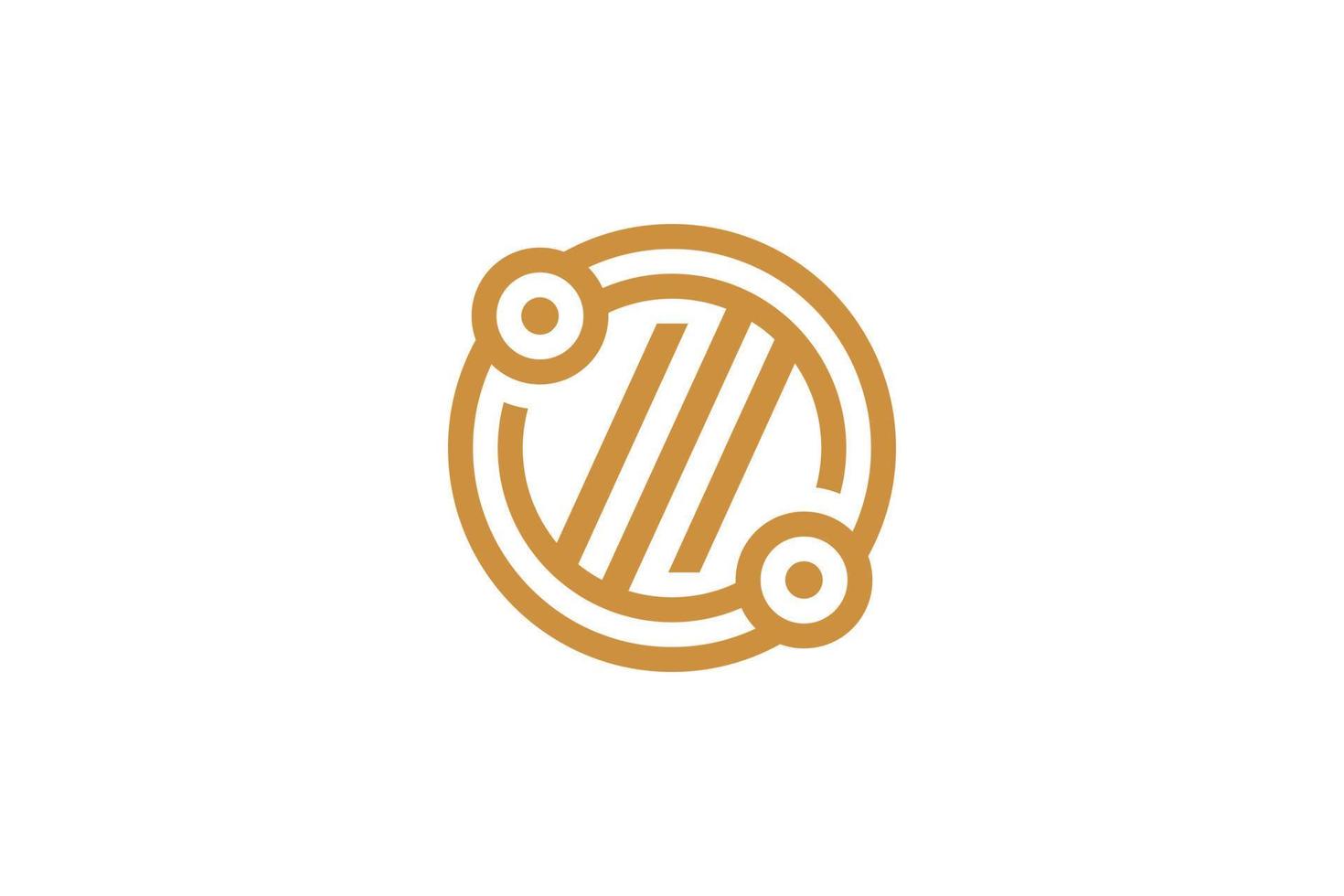 Creative Initial Z Monogram Logo vector