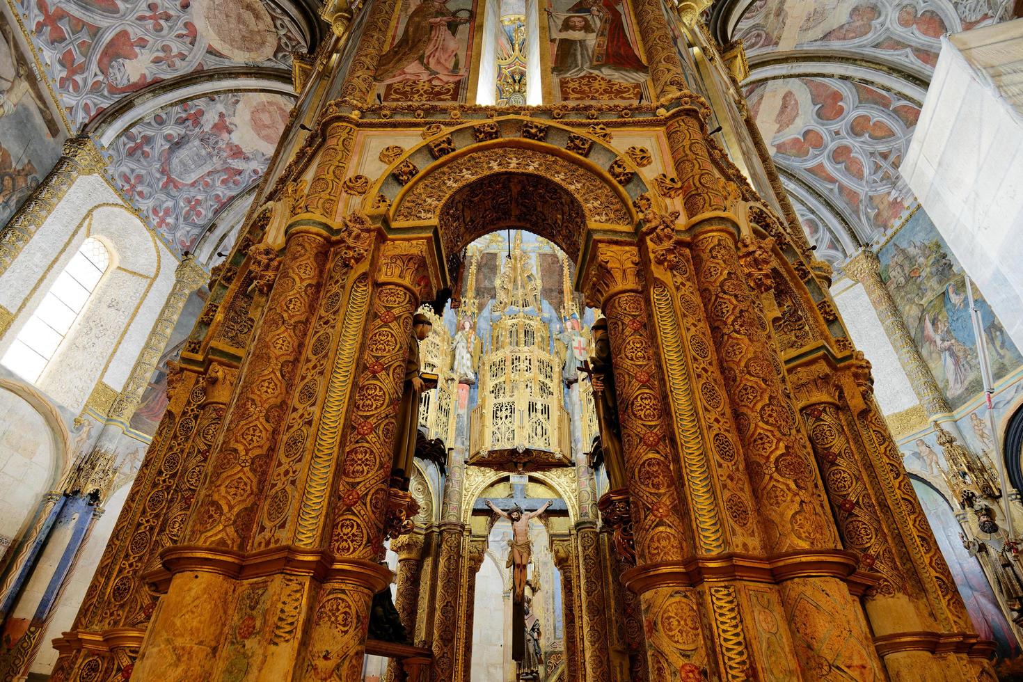 Tomar, Portugal - November 6, 2022 Convent of Christ in Tomar, Portugal ...