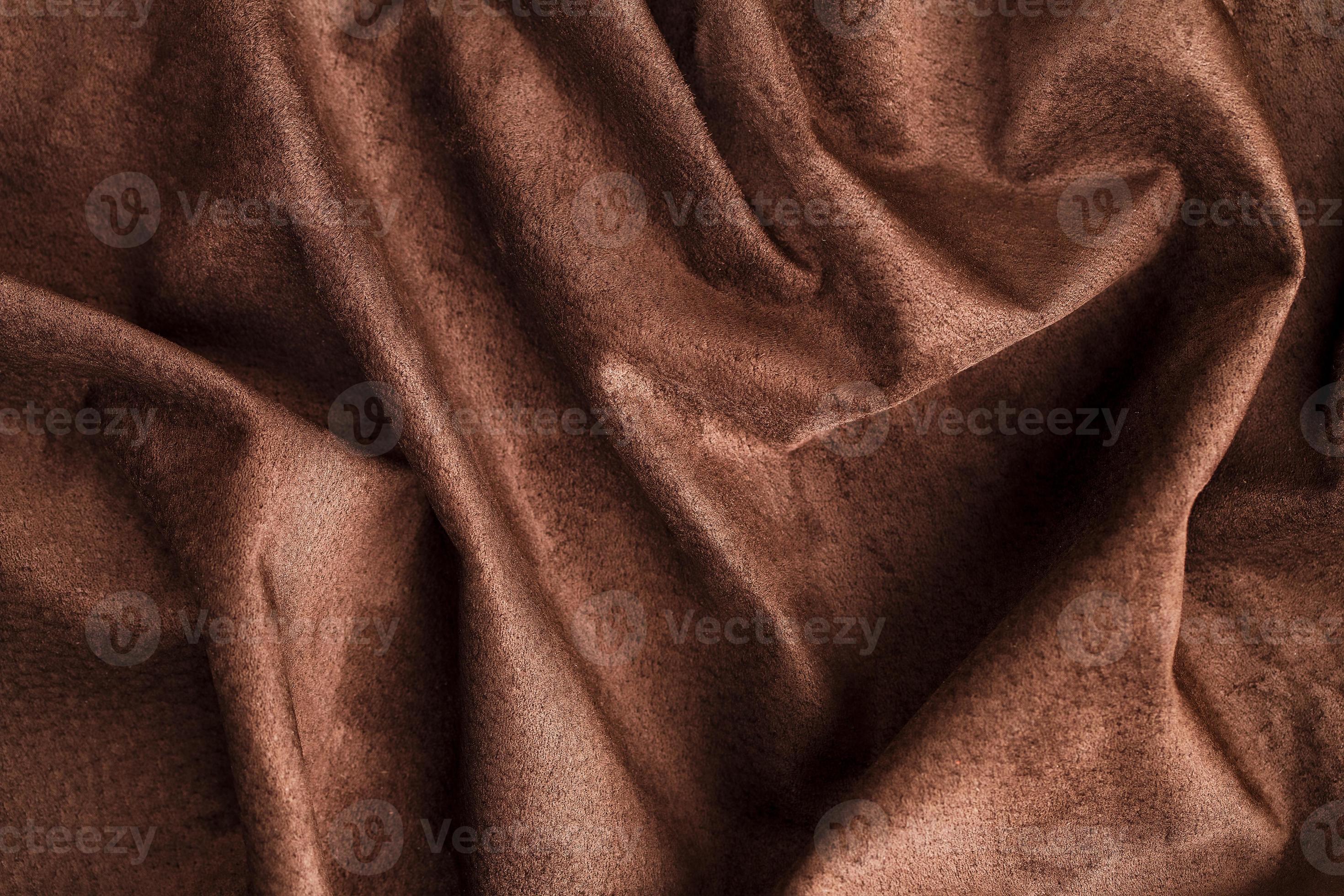 Brown velor textural background pattern. Gorgeous elastic velor fabric has  a velvet pile, shine and texture. 14539851 Stock Photo at Vecteezy