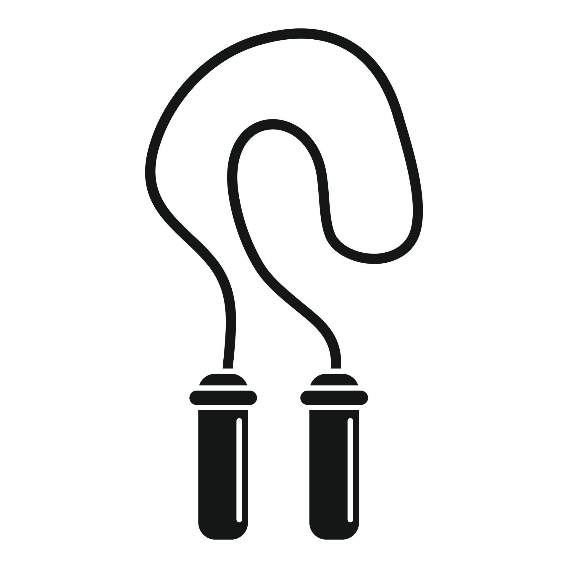 Jump rope icon, simple style 14540042 Vector Art at Vecteezy