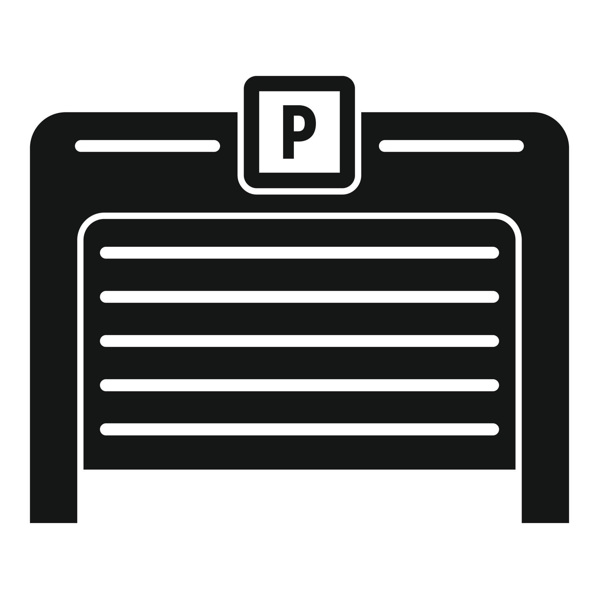 Parking gate icon, simple style 14540289 Vector Art at Vecteezy