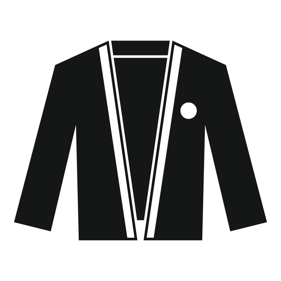 Sport clothes icon, simple style vector