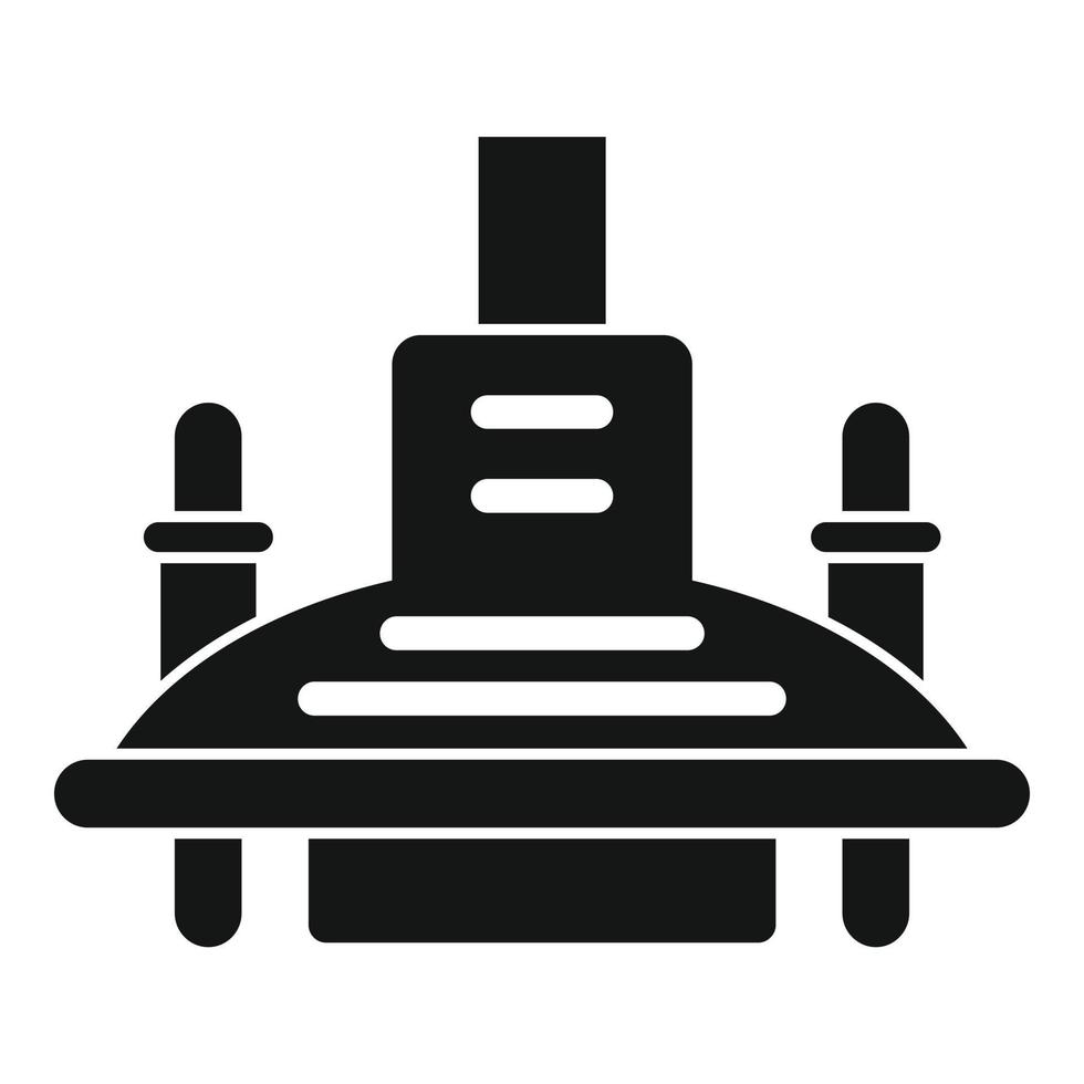 Electrical adapter icon, simple style vector