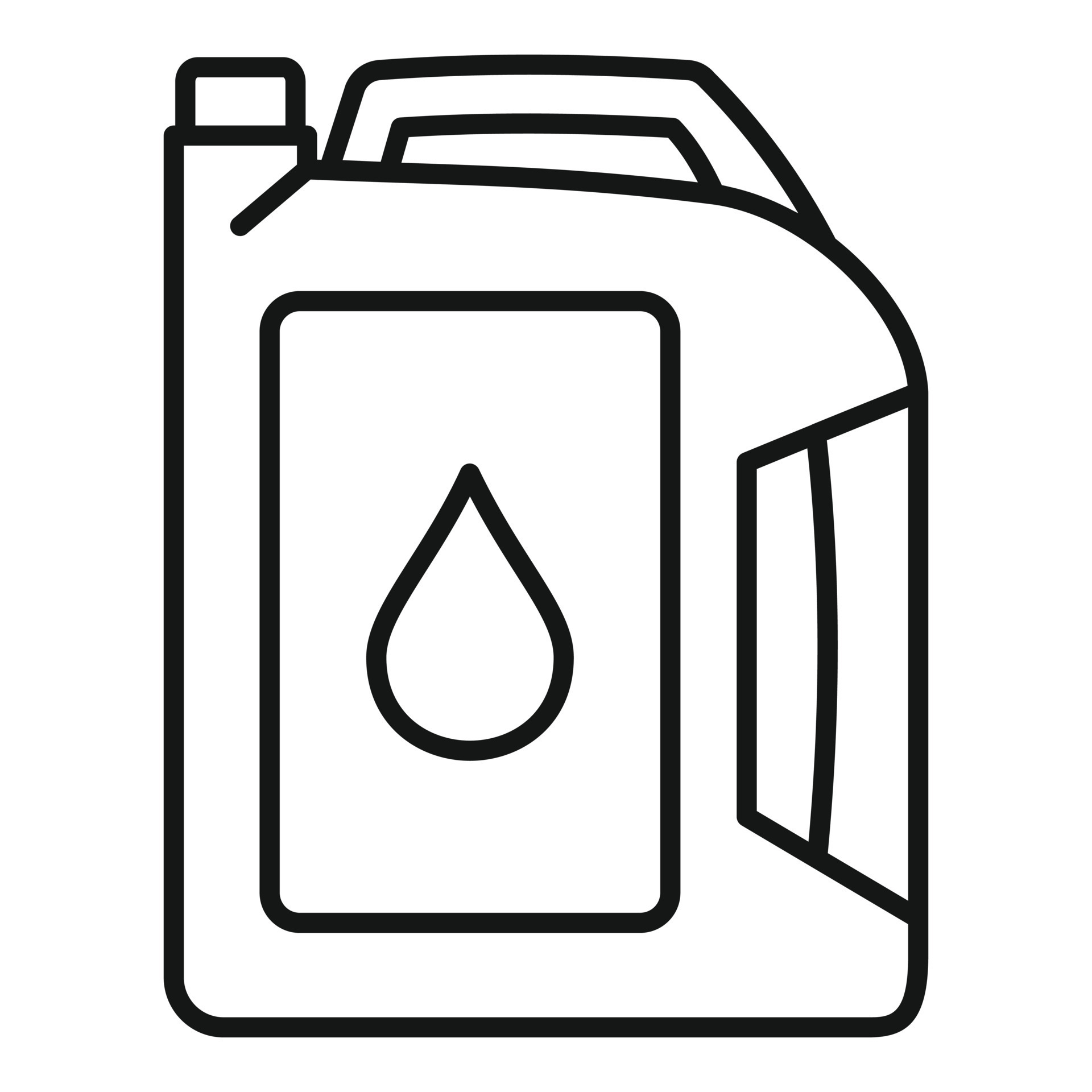 Motor oil icon outline style 14542156 vector art at vecteezy