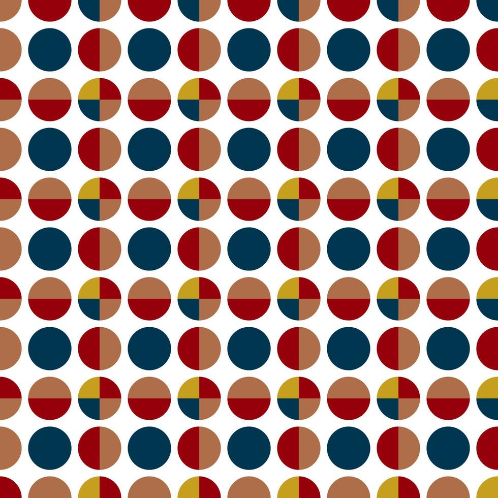 seamless pattern background with circles vector