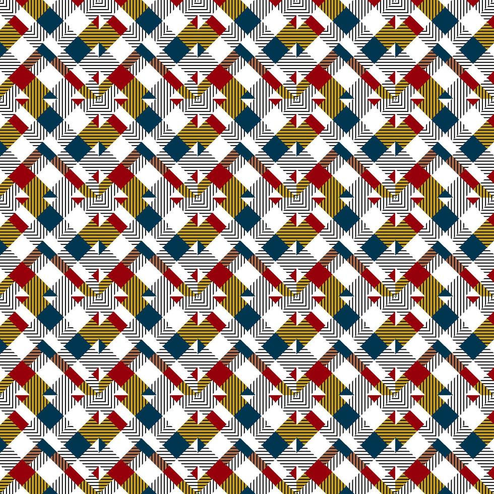 beautiful seamless geometric pattern background vector