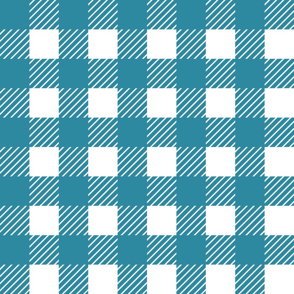 blue plaid seamless pattern for fabric texture vector