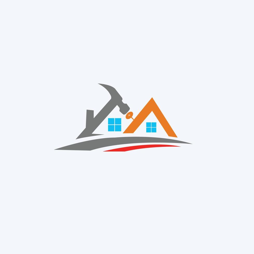 logotipo inmobiliario vector