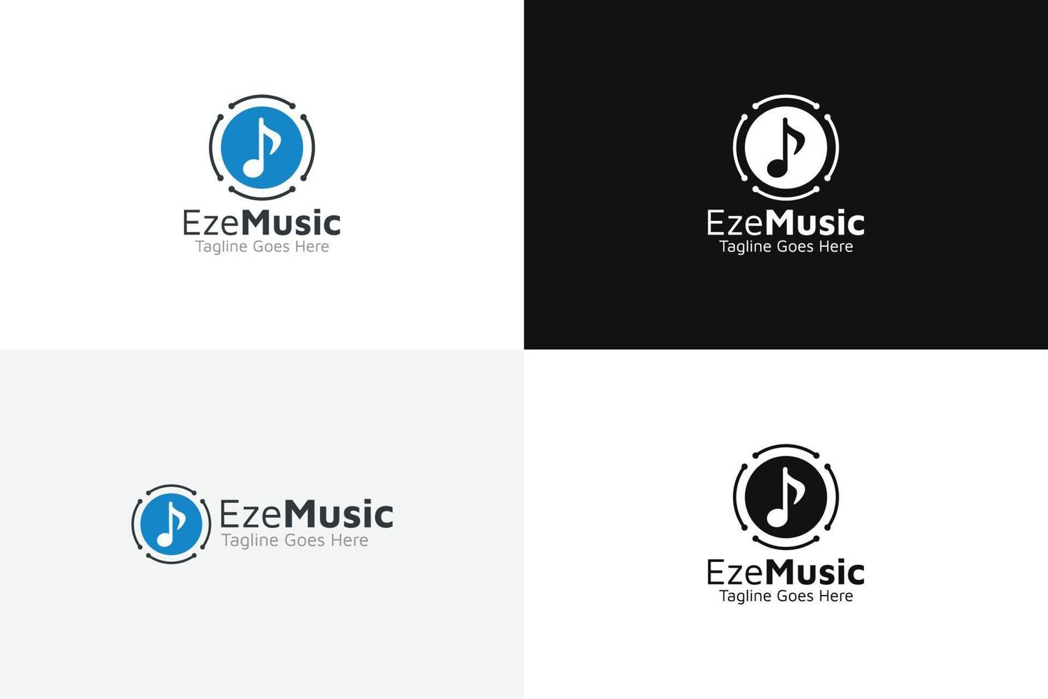 Eze Music Logo vector