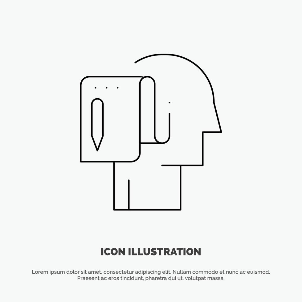 Begin Start From Scratch List Note Start Line Icon Vector
