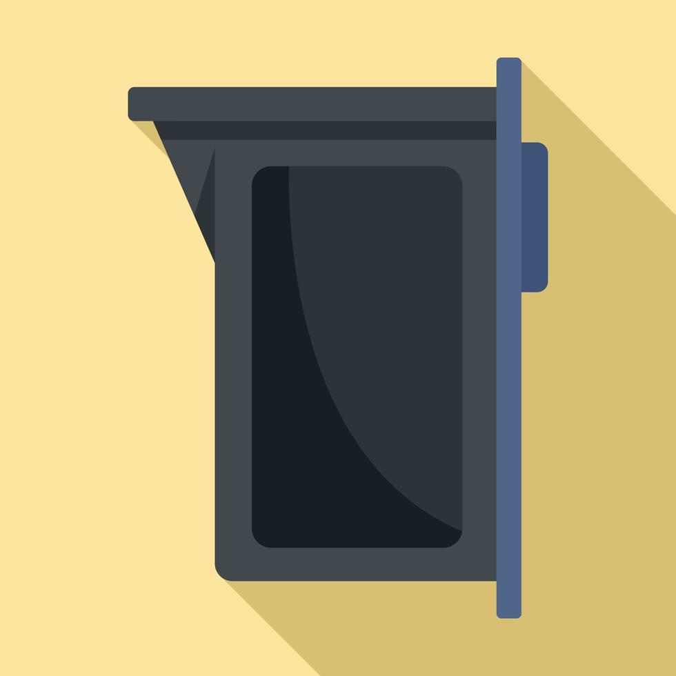 Print cartridge icon, flat style vector