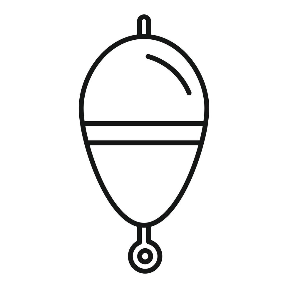 icono de corcho, estilo de esquema vector