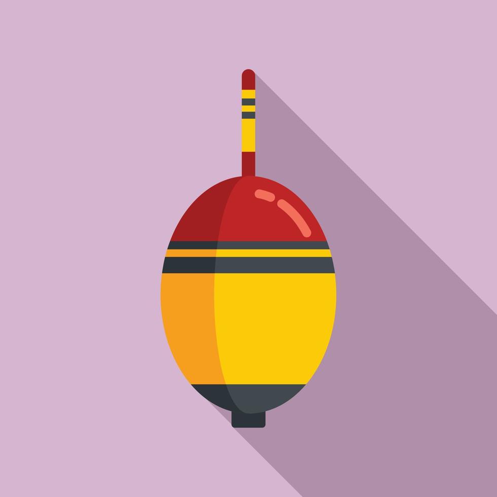 Bobber activity icon, flat style vector