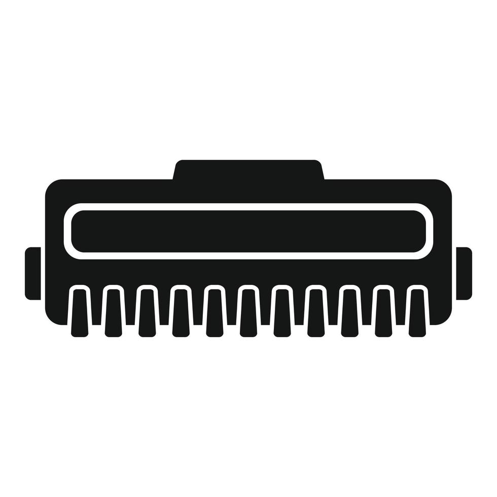 Laser cartridge printer icon, simple style vector