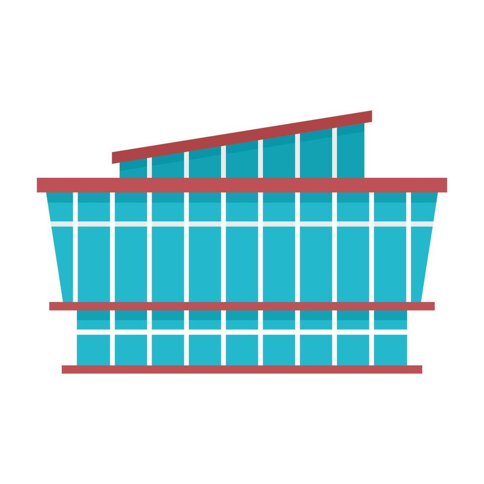 Mall icon, flat style vector