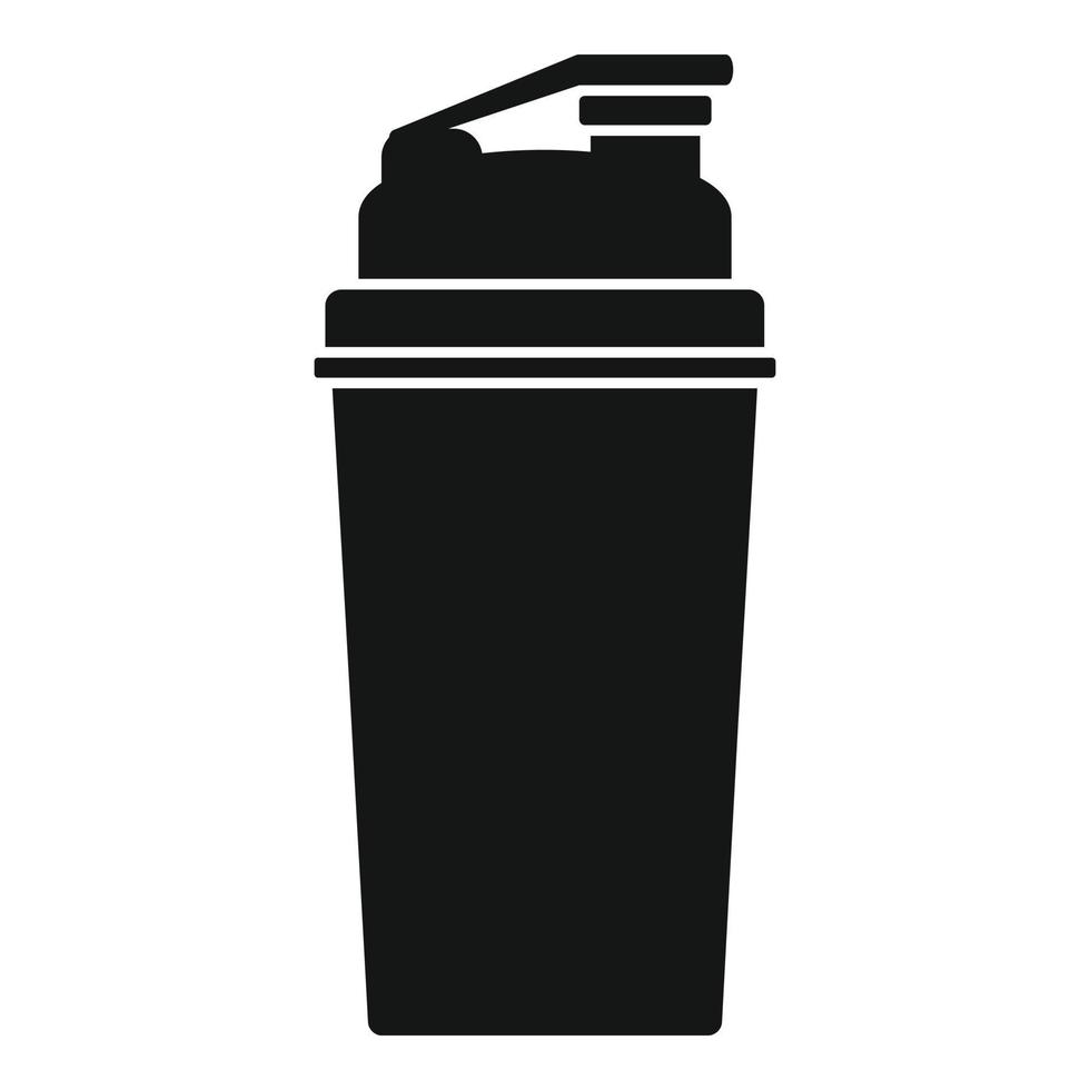 Shaker icon, simple style vector