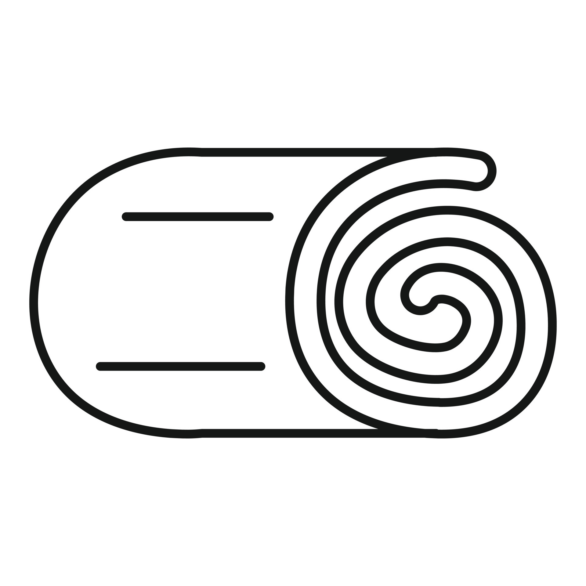 Roll blanket icon, outline style 14550139 Vector Art at Vecteezy