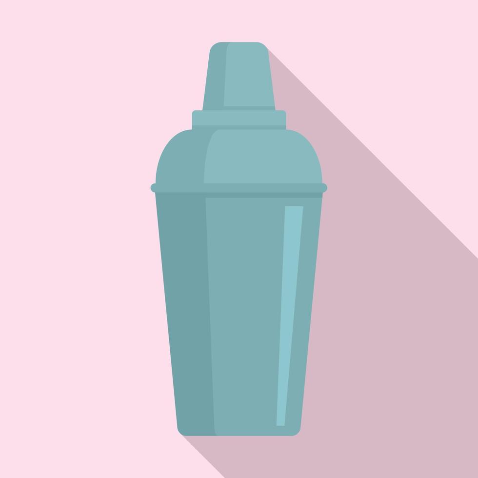 Bar shaker icon, flat style vector