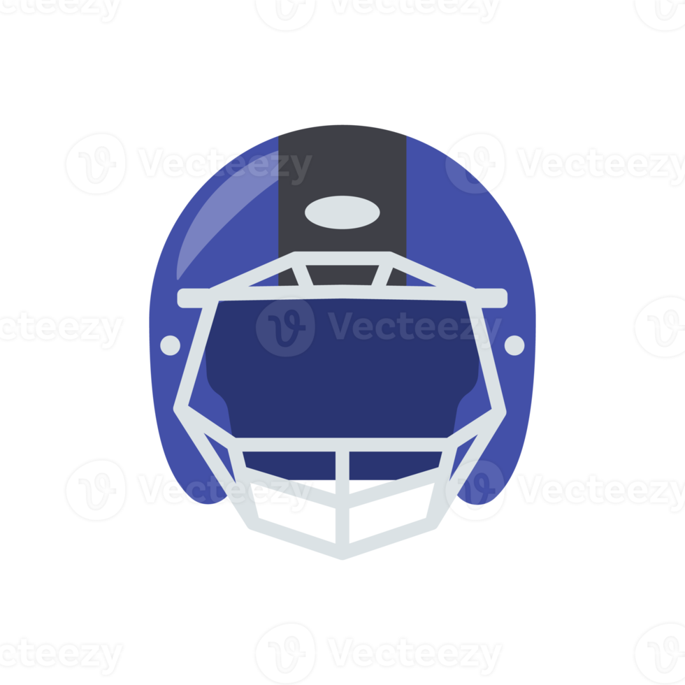 A rugby helmet to protect American football players. png