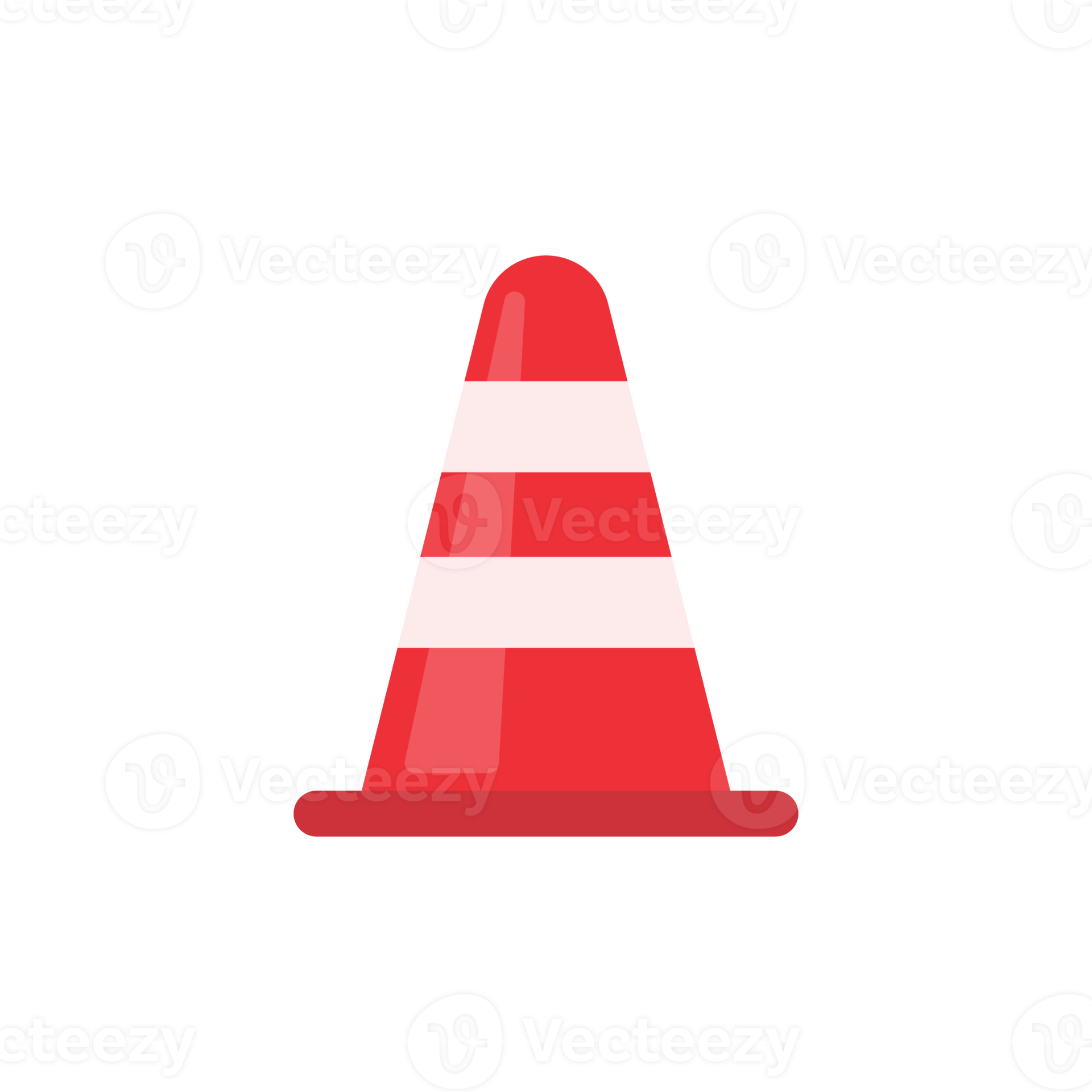 Traffic cones. Barrier cones divide the protective zone. 14550737 PNG