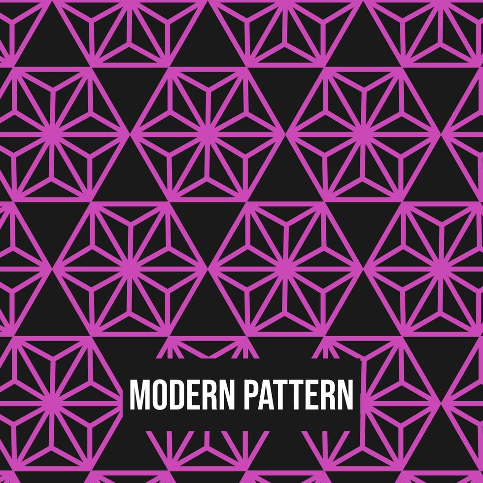 Abstract geometric pattern with lines pattern seamless vector background. Black and Purple texture can be used in cover design, book design, poster, cd cover, flyer, website backgrounds or ads