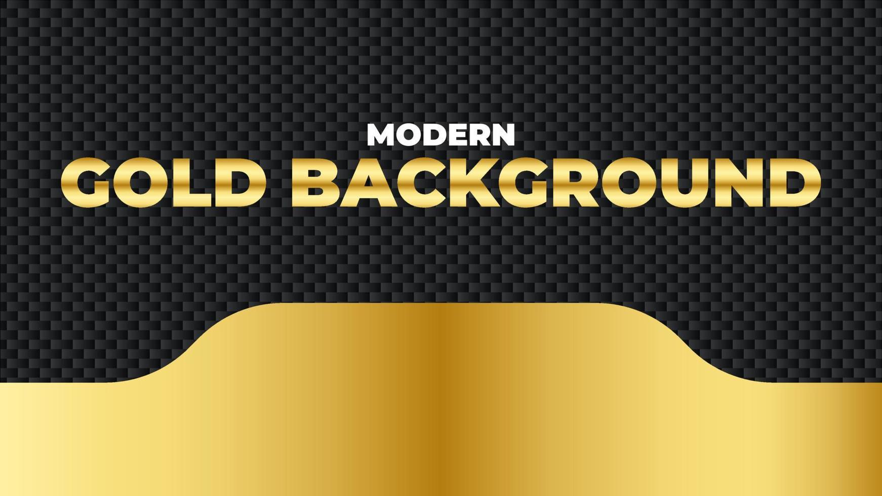 Elegant Carbon background with golden shape elements. luxury Modern flat style modern concept. vector illustration for design. template design