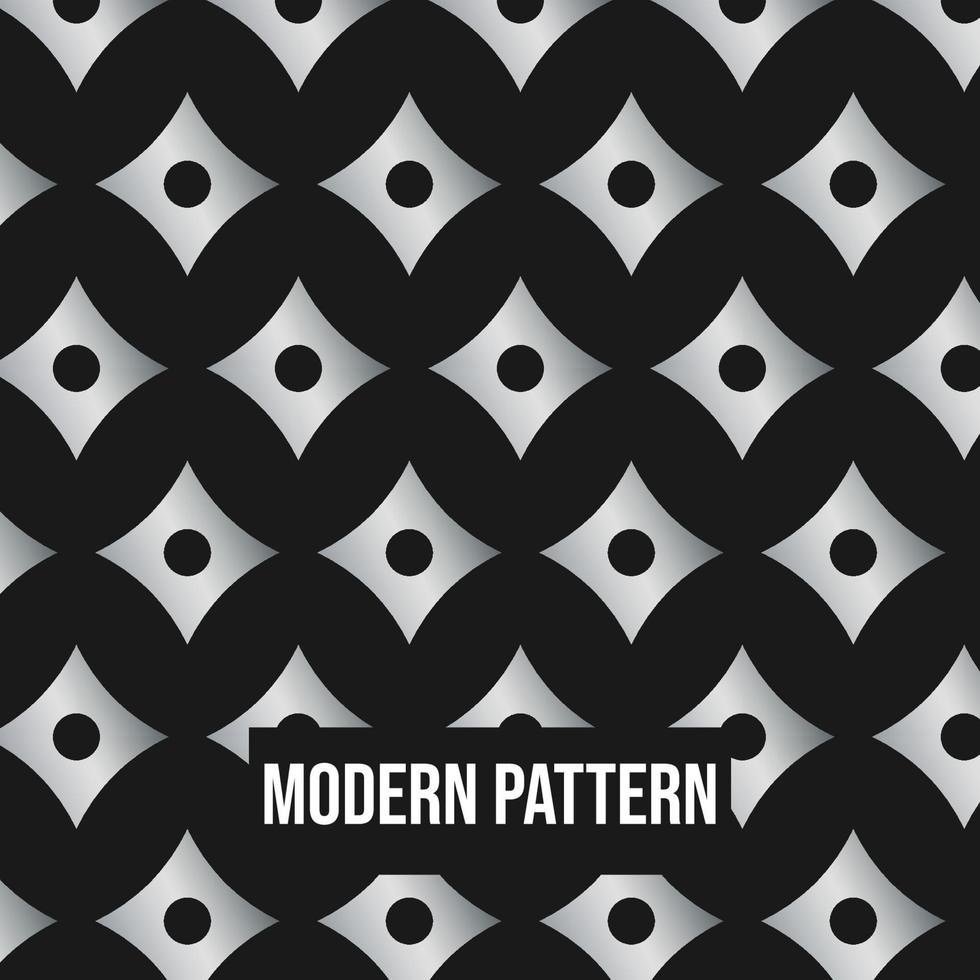 Abstract geometric pattern shuriken with Triangle Silver pattern seamless vector background. metal texture can be used in cover design, book design, poster, cd cover, flyer, website backgrounds or ads