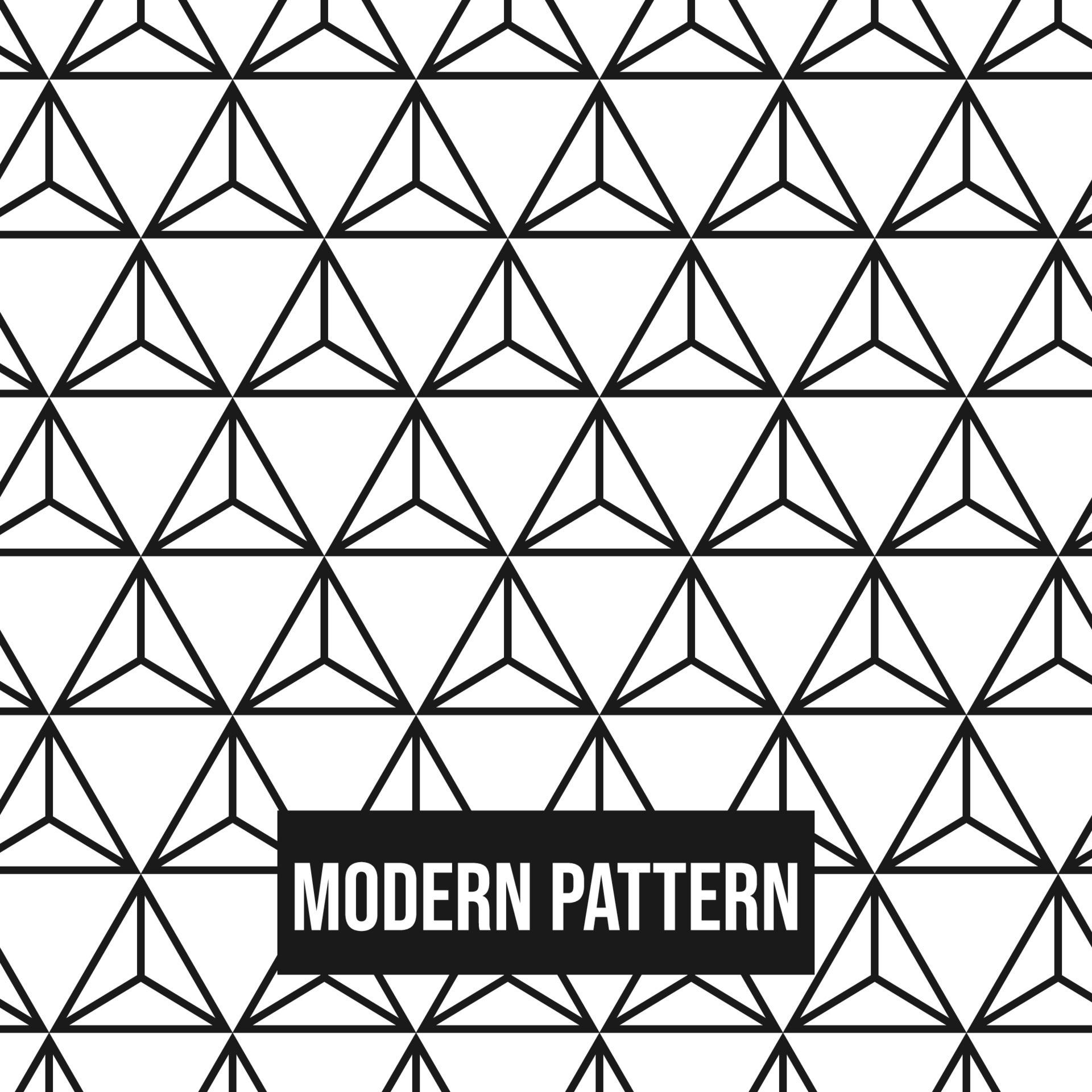 Seamless triangle pattern. Geometric abstract texture background