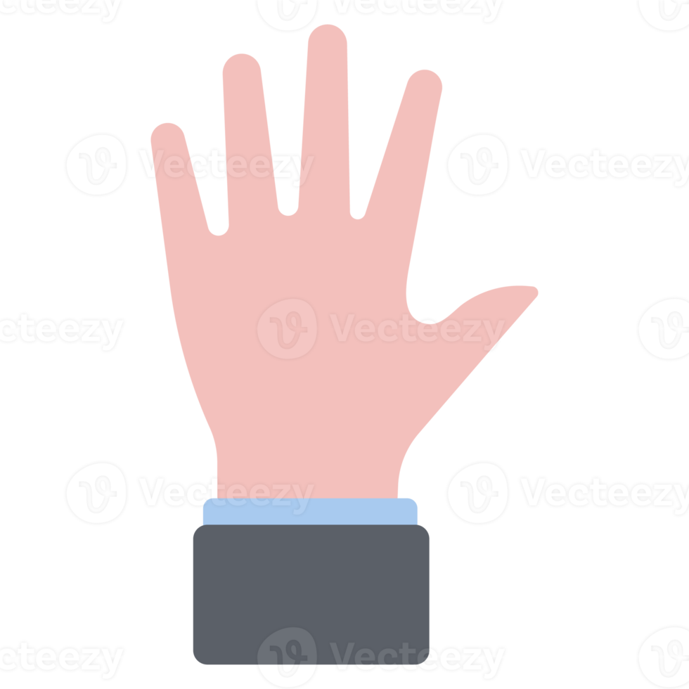 hand gestures of business people element for finance png
