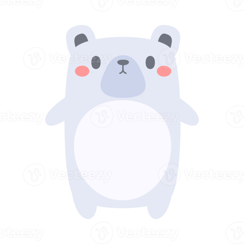 cute wild animal cartoon text frame for decorating schedule notebook png