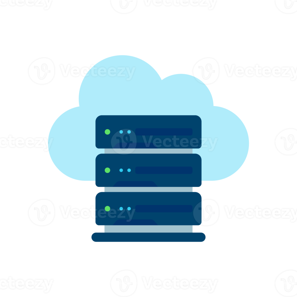 database server data storage technology on cloud computing for file security png