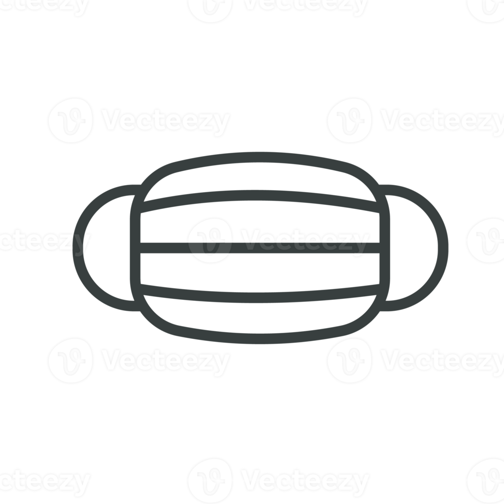 icono de máscara médica para usar para proteger contra virus covid-19 concepto de atención médica png