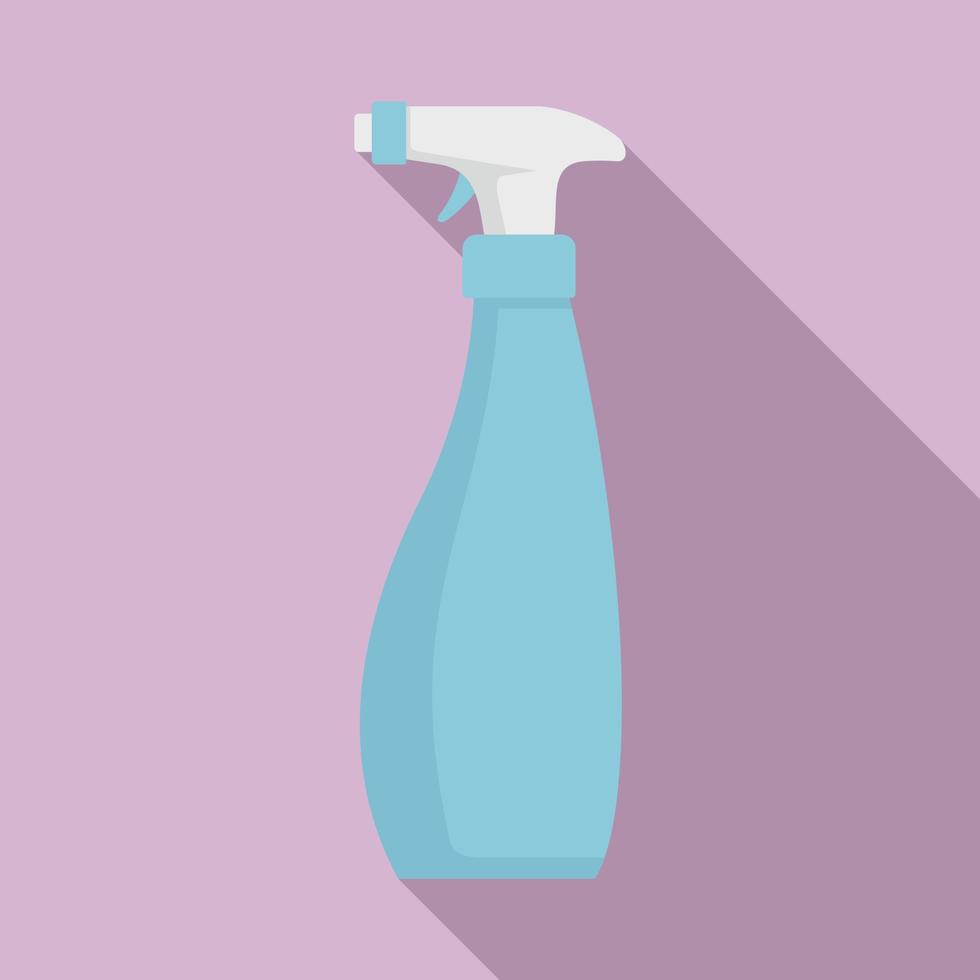 Cleaner spray icon, flat style vector