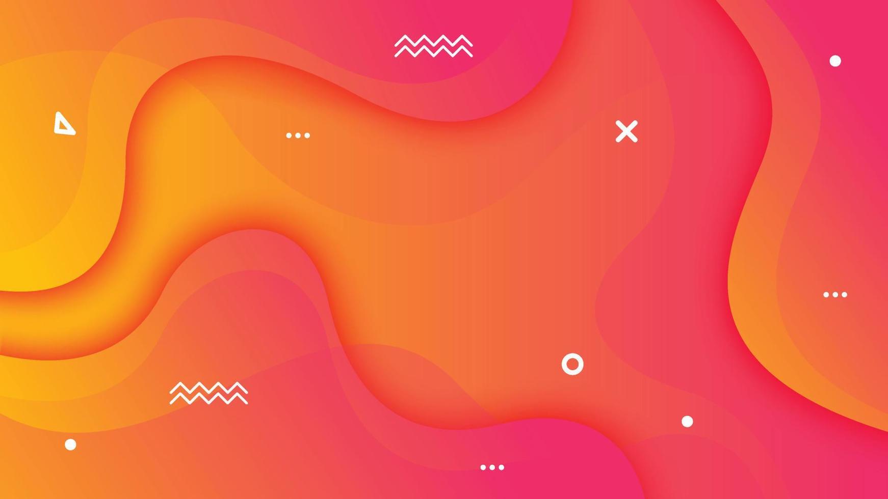 Dynamic textured background design with colorful color. Liquid color background design. Fluid shapes composition. Usable for Greeting Card, Banner, Landing Page, Presentation Background, Etc. vector