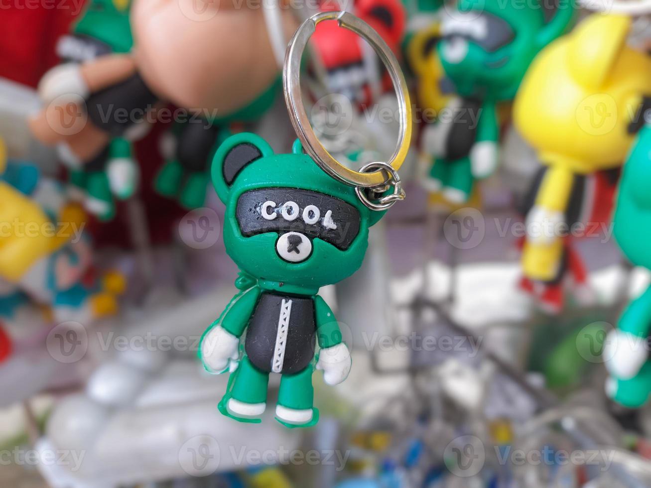 cute accessories shape toys sold in accessories stores, defocus blur backgrounds photo