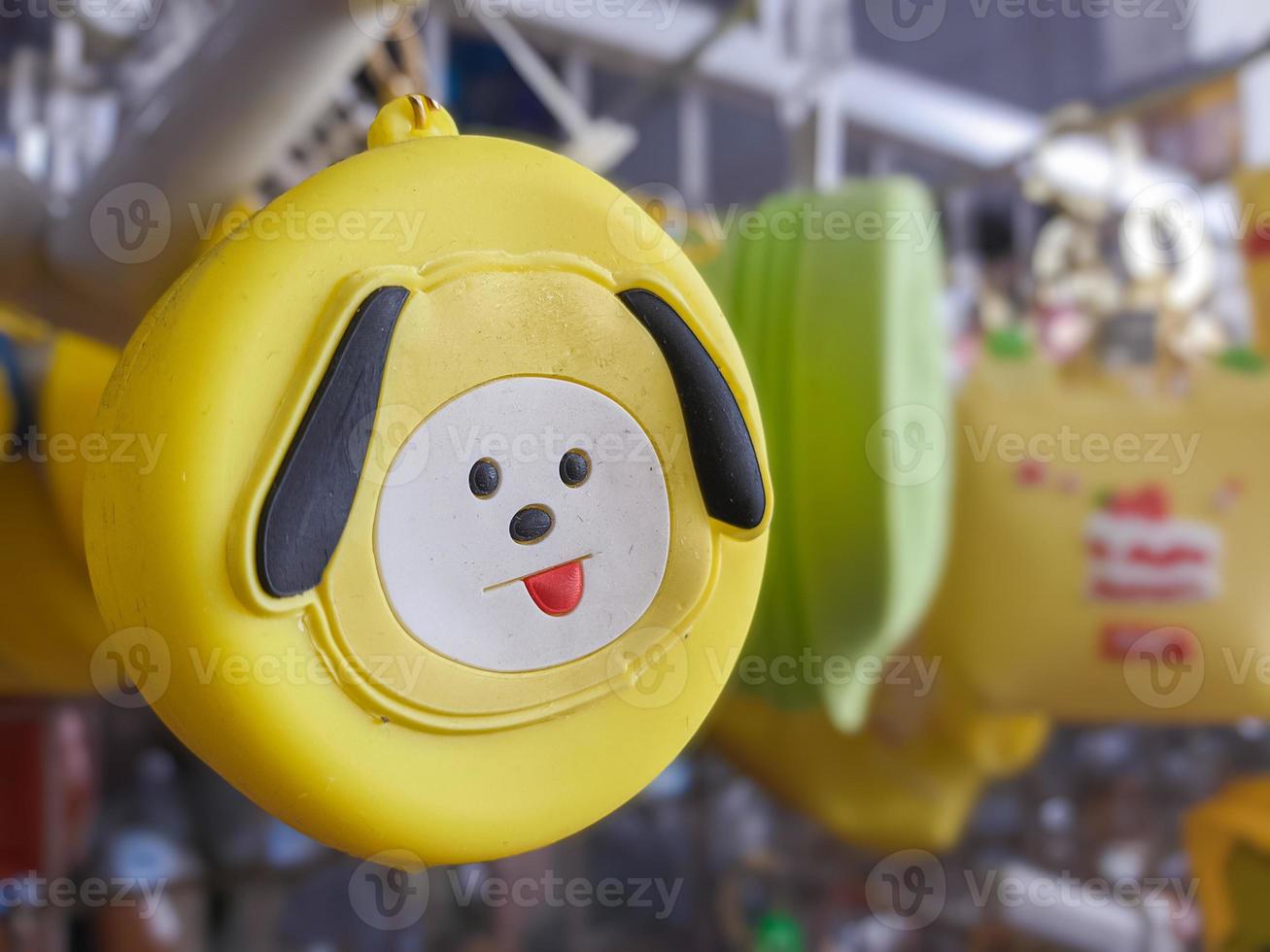 cute accessories shape toys sold in accessories stores, defocus blur backgrounds photo