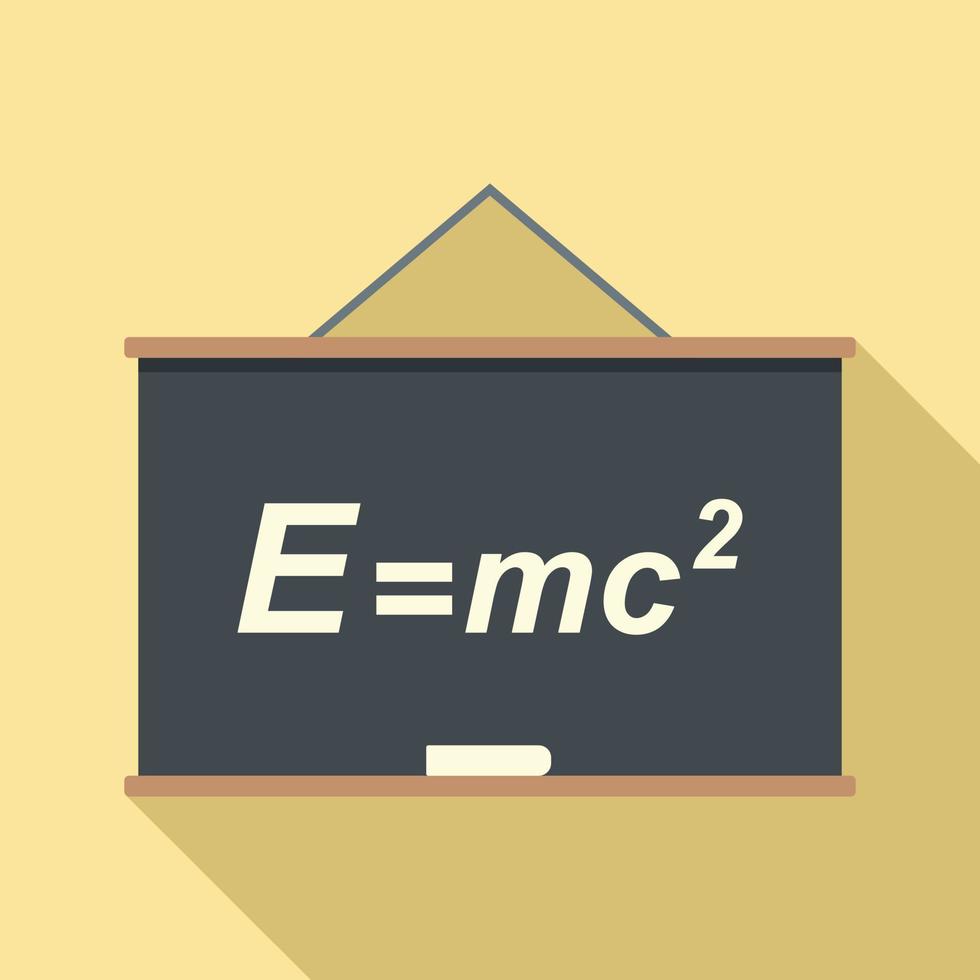 School board icon, flat style vector