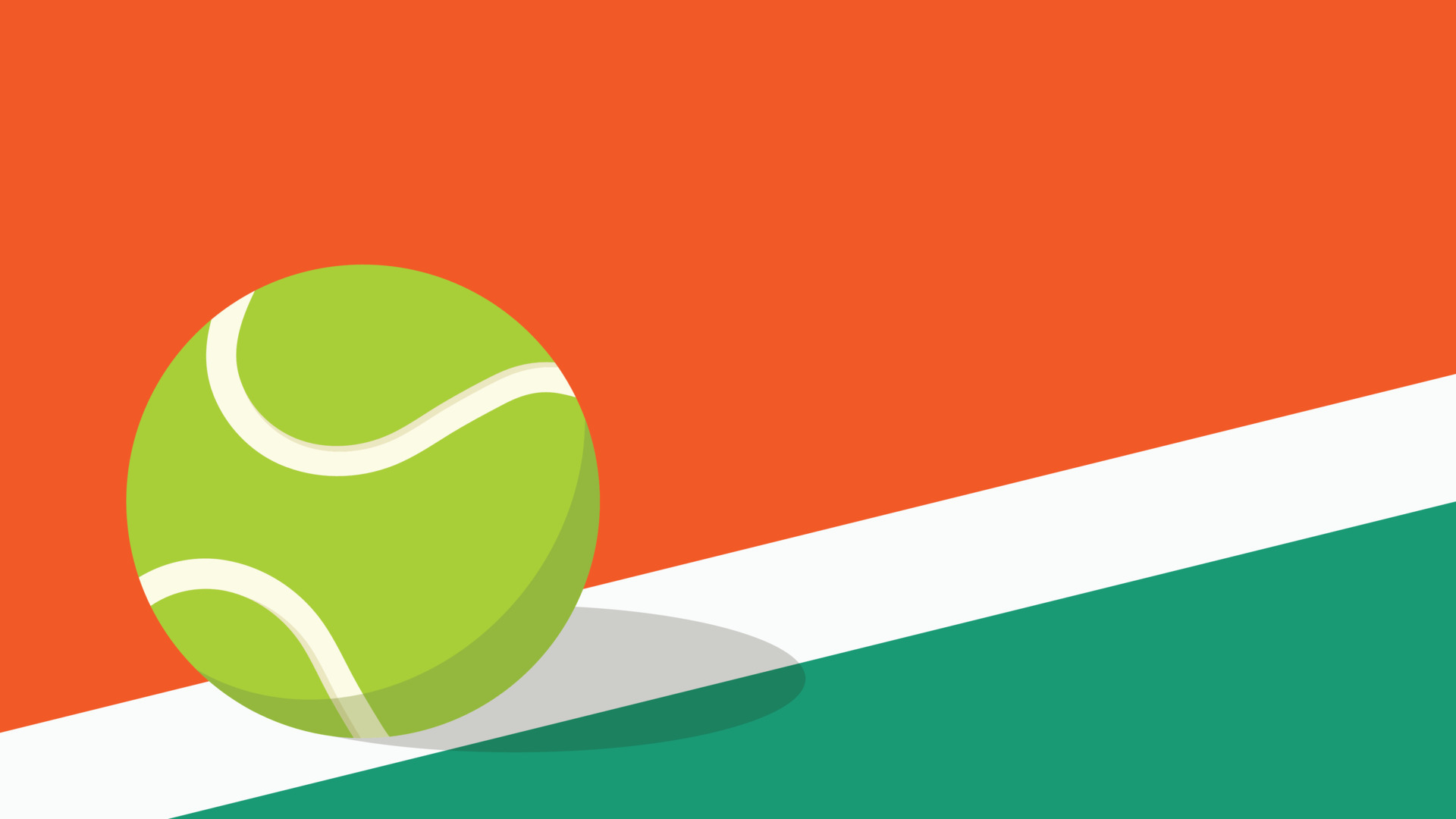 Tennis ball vector. Tennis ball in the field. wallpaper. free space for  text. copy space. 14553446 Vector Art at Vecteezy