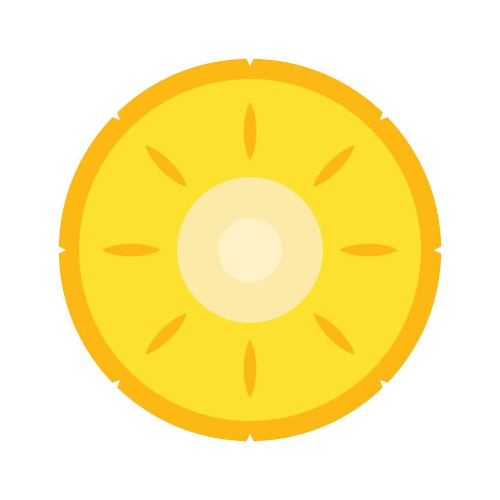 Pineapple vector. Pineapple logo. symbol. Pineapple on white background. vector